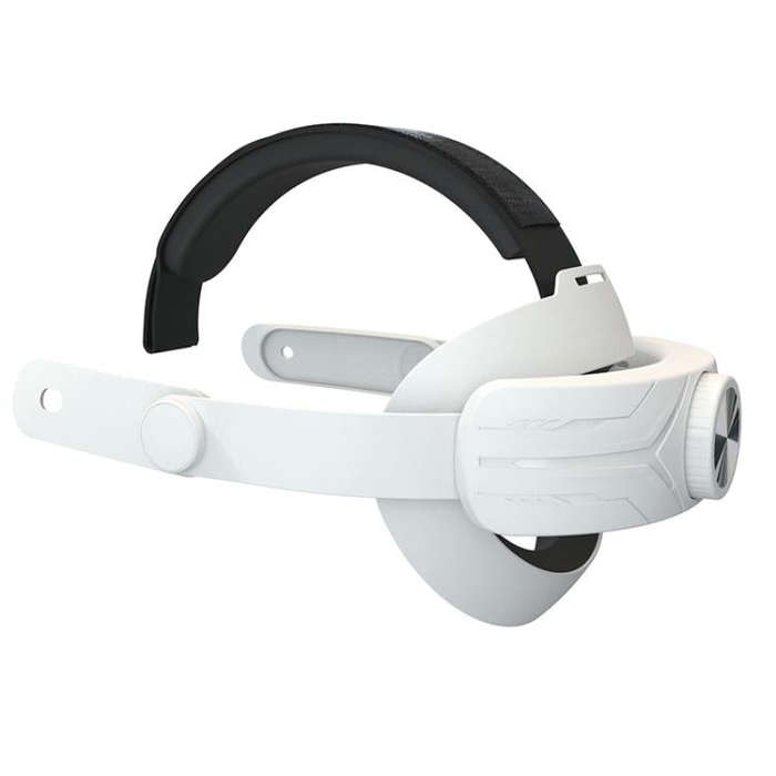 For Quest 3 / 3S Adjustable Headband No Face Pressure VR Head Strap Accessories(Black)