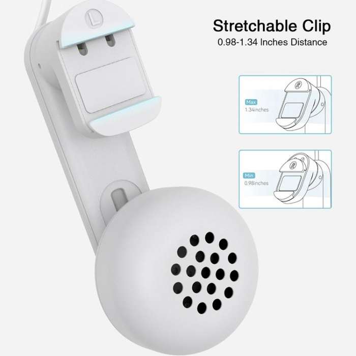 For Quest 2 / 3 Independent Headphones Headband High Sound Speaker VR Accessory(White)