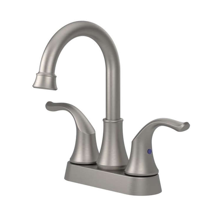 Dual Handle Two-Hole Bathroom Sink Faucet for Undermount Basin Separate Hot/Cold Water Controls, ...