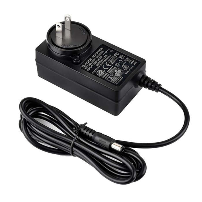 Waveshare 9V / 5A 1.2m Length Cable DC Jack Power Supply Adapter(US Plug)