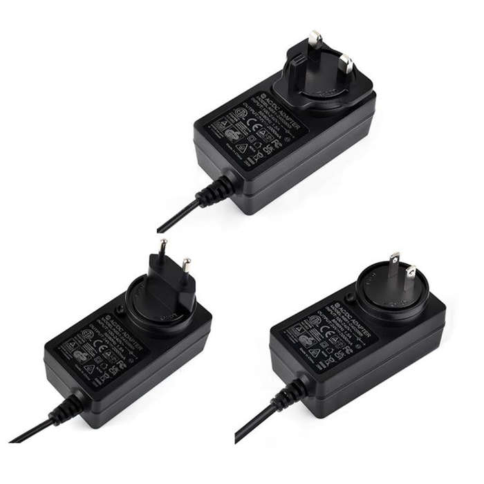 Waveshare 24V / 2A 1.2m Length Cable DC Jack Power Supply Adapter(EU Plug)