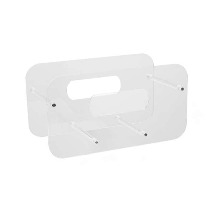 Acrylic Dinner Plate Display Stand Plates Storage Organizer(YX156)