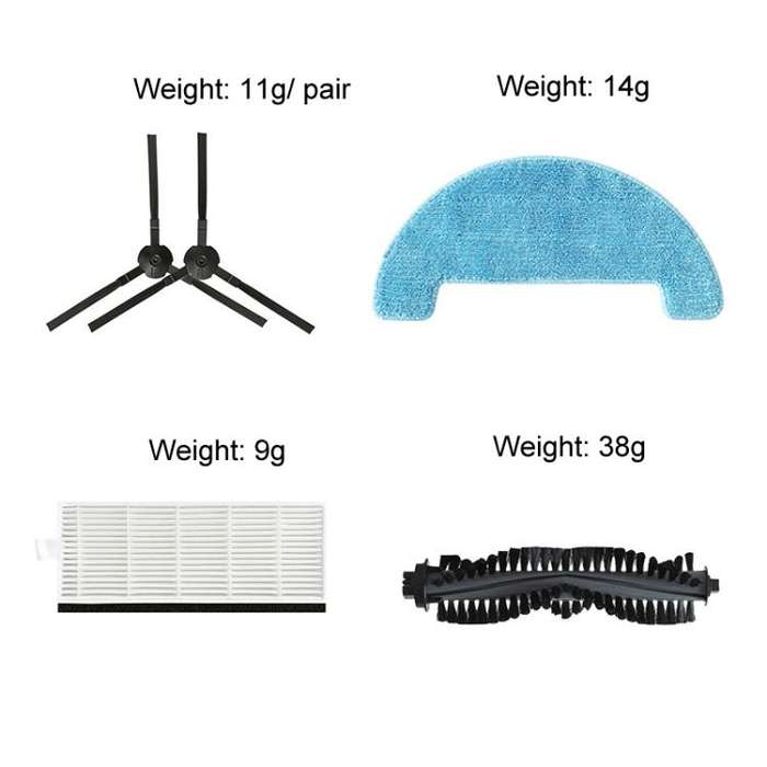 For ILIFE A4S / A40 / ECOVACS CEN550 Sweeping Robot Vacuum Cleaner Accessories Main Brush Cover
