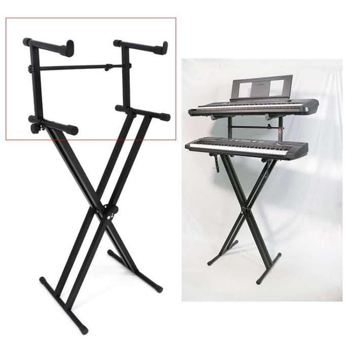 Electronic Piano Raised Stand Piano Keyboard Universal Double Layer Raised Stand Musical Instrume...