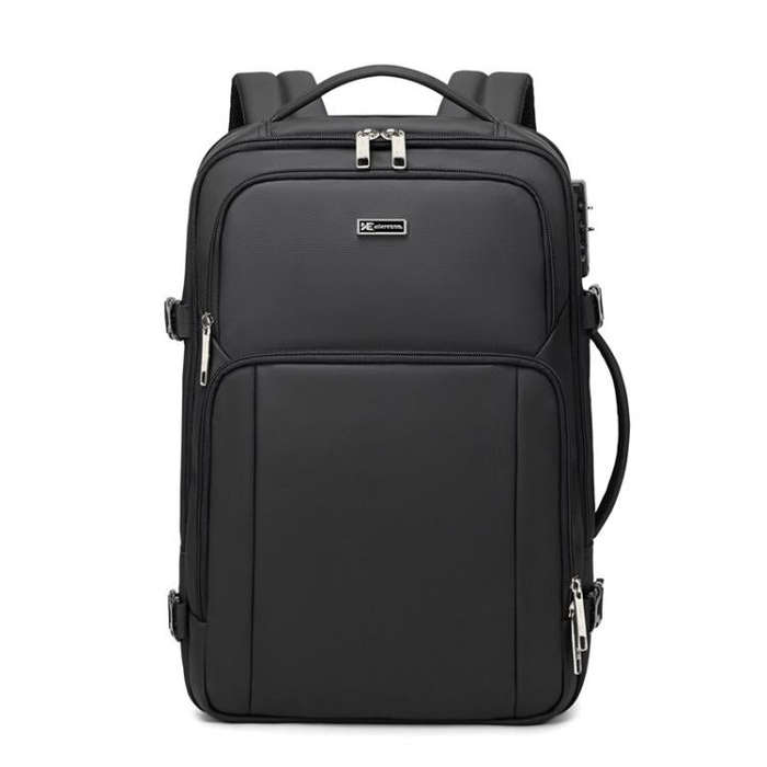 Wiersaam Men Anti-Theft Business Laptop Backpack 15.6 Inch Computer Bag With USB & Type-C Chargin...