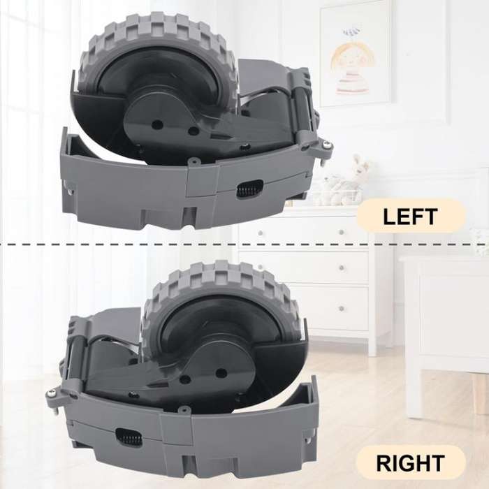 For IRobot Roomba 5/6/7/8/9 Series Walking Wheels Vacuum Cleaner Accessories Left Wheel-Blue