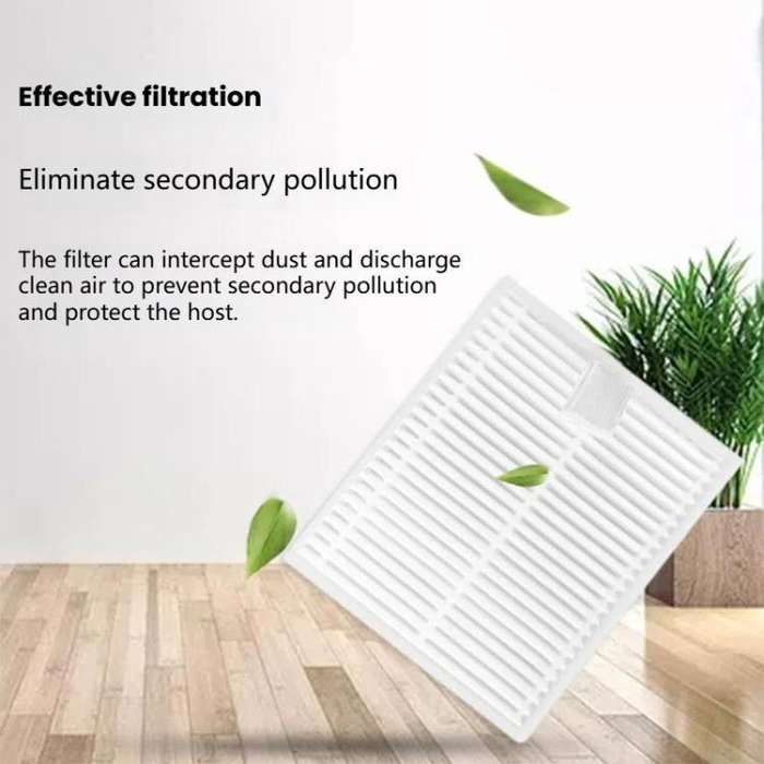 3pcs Filters For Xiaomi C103 / E10 / B112 / 3C Sweeping and Mopping Robot Accessories
