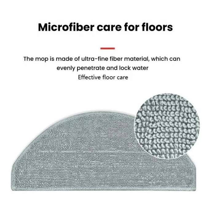 3pcs Mops For Xiaomi C103 / E10 / B112 / 3C Sweeping and Mopping Robot Accessories