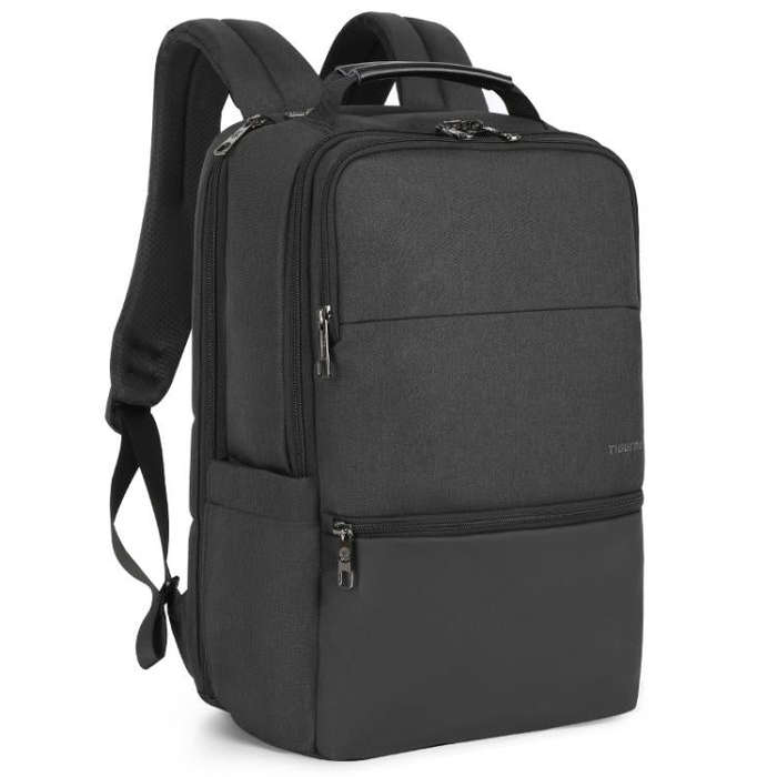 Tigernu  15.6-inch Standard Men Anti-Theft Laptop Backpack with USB Charging Port, Headphone Hole...