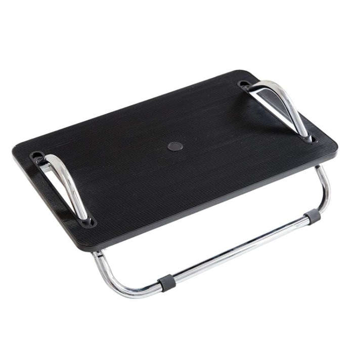 Adjustable Under Desk Foot Rest  for Office Ergonomics, Anti-Cross Leg Design Foot Stool(Black)