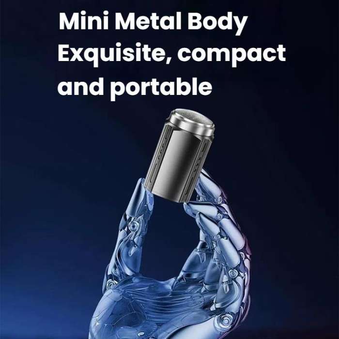 Portable Electric Shaver for Men with LCD Display  Travel-Friendly Mini Shaver, USB Type-C Fas...