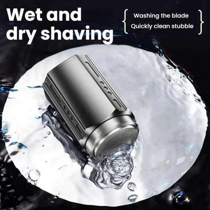 Portable Electric Shaver for Men with LCD Display  Travel-Friendly Mini Shaver, USB Type-C Fas...