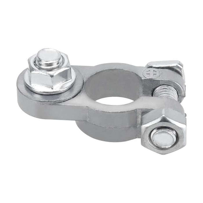 M8 RV Yacht Battery Zinc Alloy Battery Terminal Wiring Clip, Specification: 2x3/8 inch