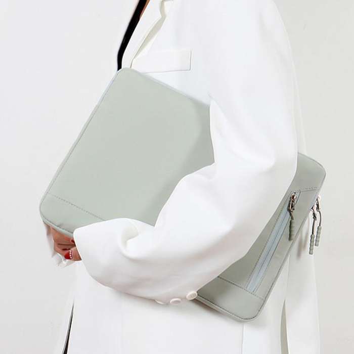 Universal For 13/13.3 inch Laptop Bag Women Portable Computer Bag For IPad Protective Case(Blue)