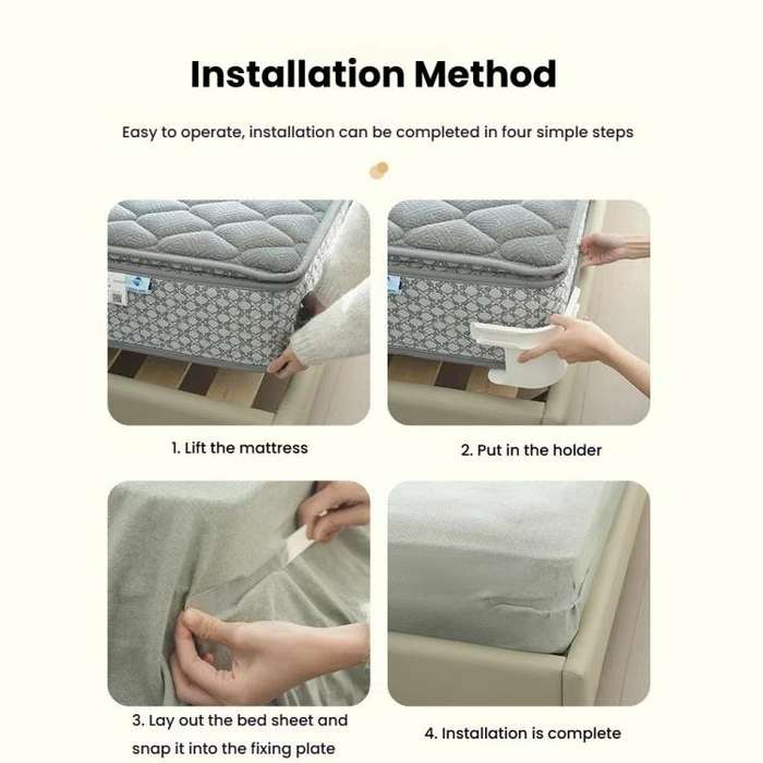 4pcs /Pack Invisible Card Slot Anti-slip Sheet Fixer Sheet Clip(White)