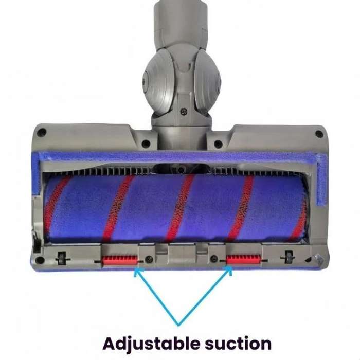 Adjustable Suction Floor Brush for Dyson V7 / V8 / V10 / V11 / V15 / G5 Vacuum Cleaners, Spec: Di...