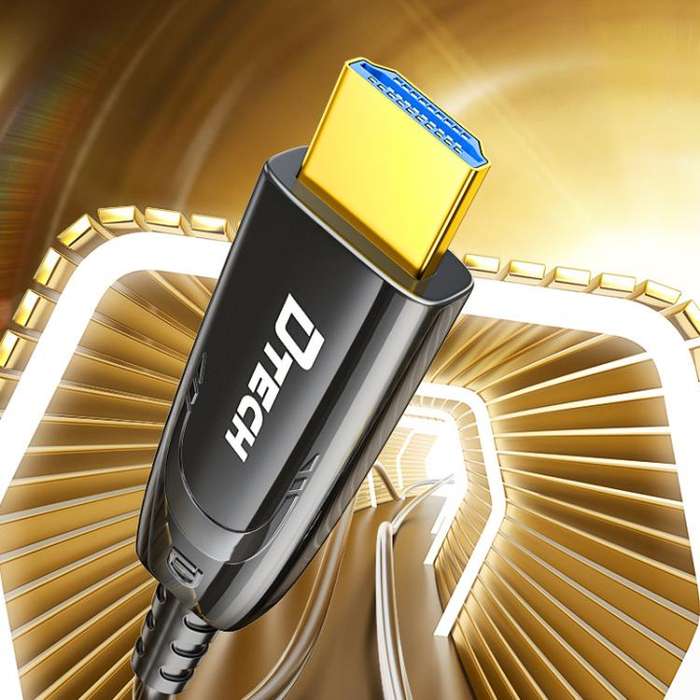 DTECH DT-HF8005 8K 60Hz HDMI 2.1 Fiber Optic Cable Dolby Atmos, EARC For PS5, Xbox, Home Theater,...