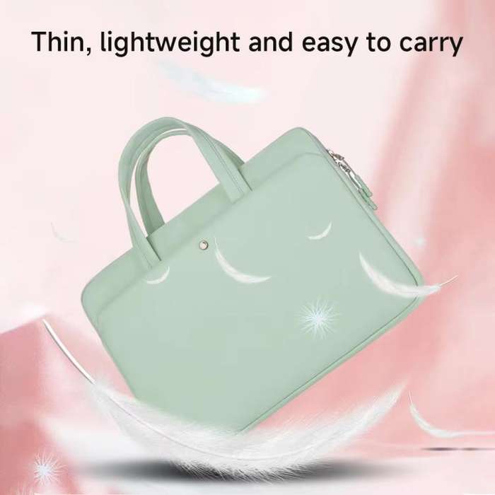 13-13.3inch Universal Laptop Bag Women Lightweight Gaming Computer Bag, Color: Blue