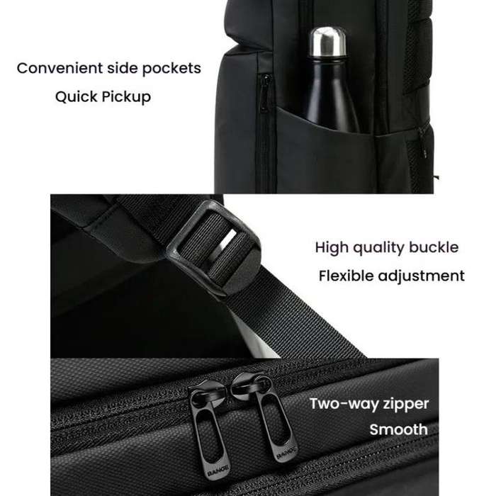 BANGE BG-3065 Business Workplace Shoulder Bag Large Capacity Computer Men Bag(Green)