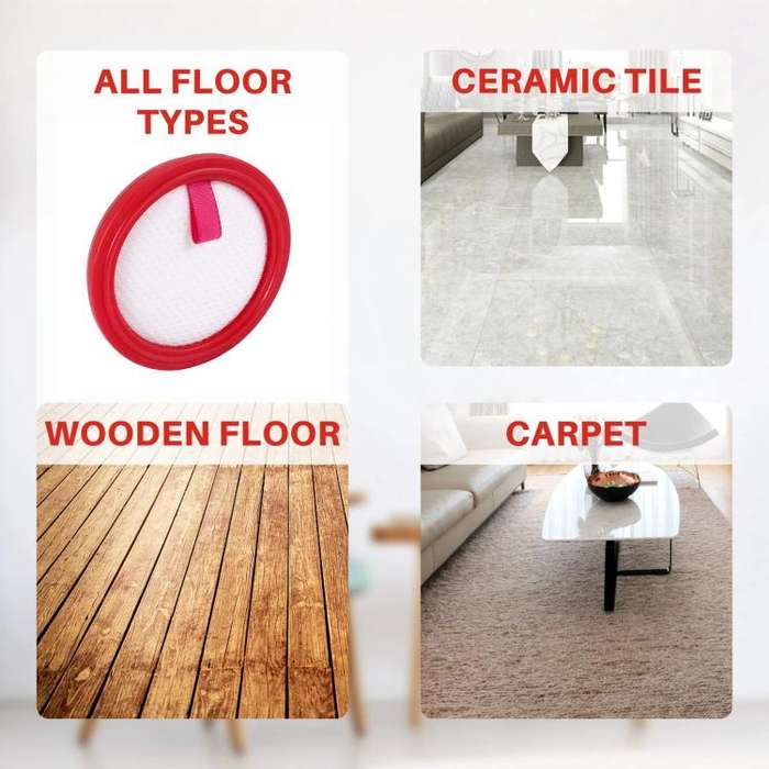 For Puppy T10 Pro Cordless Vacuum Cleaner Micro Woven Cotton Filter HEPA Filter Cotton Accessories