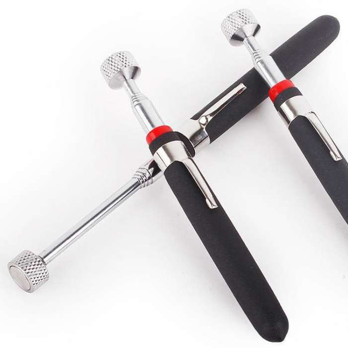 620mm Telescopic And Extended Magnetic Pickup Auto Repair Magnet Rod(8LB)