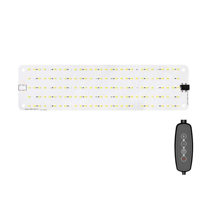 12V Sunlight-Like LED Panel Plant Growth Fill Light, Model: Single Head(EU Plug)