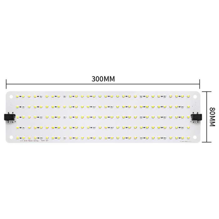 Cold Light LED Series Quantum Board Indoor Plant Growth Lamp, Model: Two Heads(EU Plug)