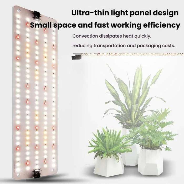 Cold Light LED Series Quantum Board Indoor Plant Growth Lamp, Model: Two Heads(EU Plug)