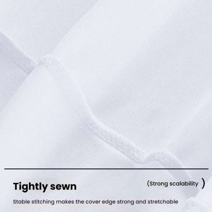Elastic Spandex Table Cover Hotel Wedding Decor Solid Color Cocktail Round Bottom Bar Cover, Size...