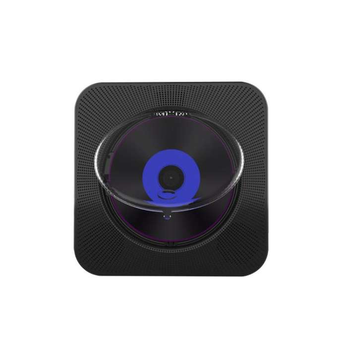 Kecag KC-807 Wall-mounted Home Retro Bluetooth CD Player, Spec: AU Plug(Black)