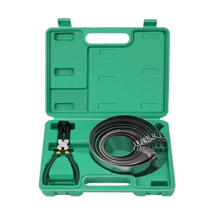 Piston Ring Compressor Clamp Remover Installation Tool Set(Plastic  Box 14 Rings)