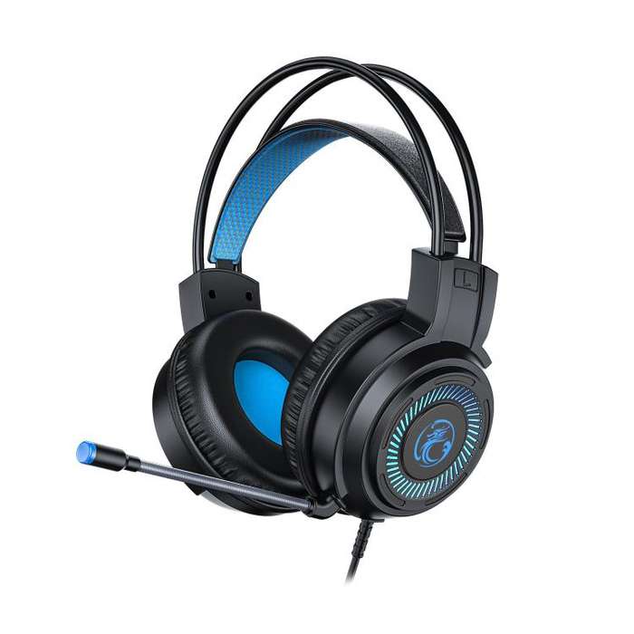 iMICE GK-490 4 In 1 Wired Hovering Illuminated Gaming Keyboard Mouse Headset Set