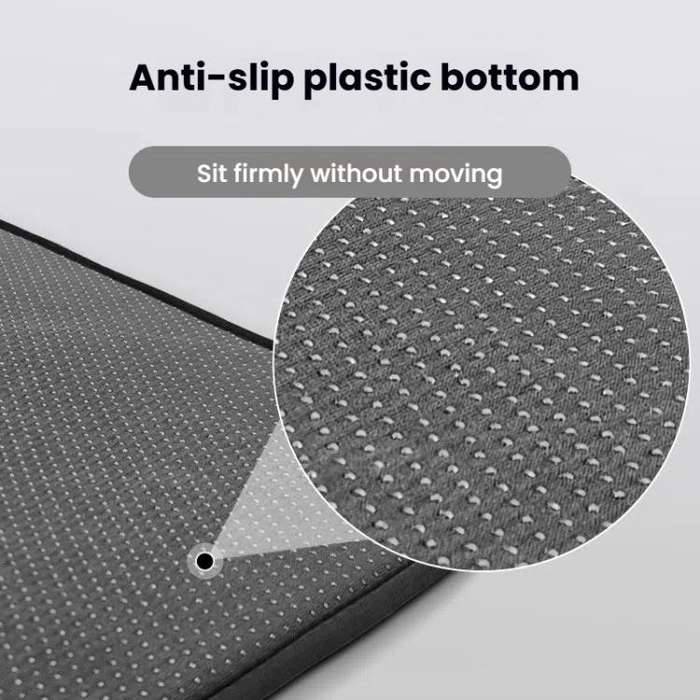 41x41x1cm Car Office Gel Breathable Chair Cushion(Black)