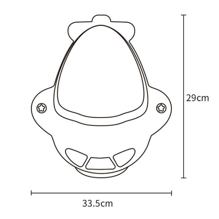 Baby Boys Potty Urinal Children Urinal Toilet Wall-mounted Standing Potty Pee Device(Blue)