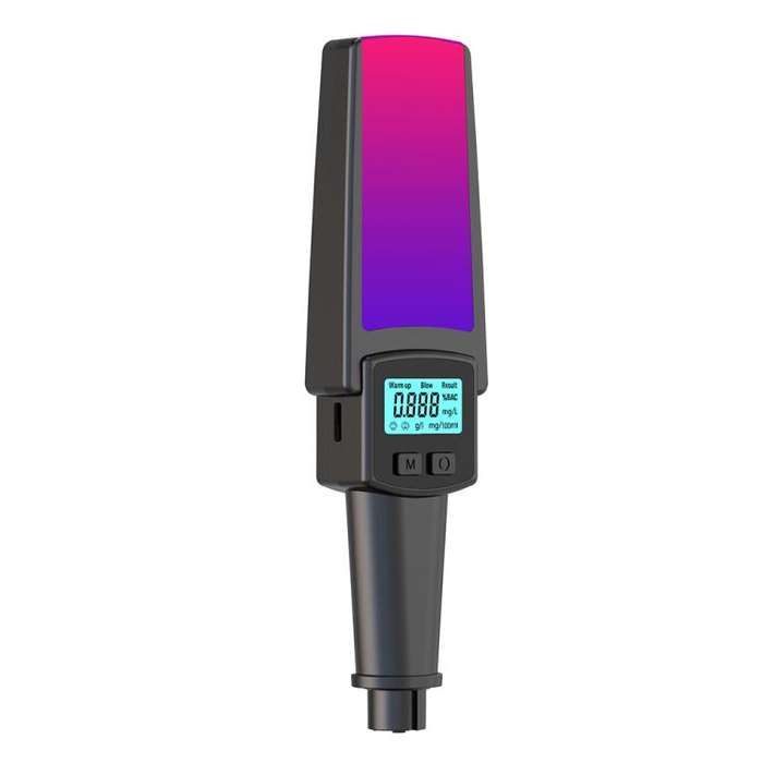 HD Digital Display Blow-type Alcohol Tester with Flashing Emergency Light(803)