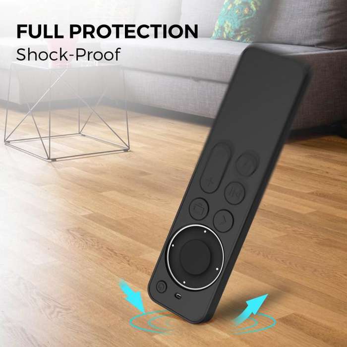For Apple TV Siri Remote 2 / 3 AhaStyle PT167 Remote Control Silicone Protective Case(Blue)