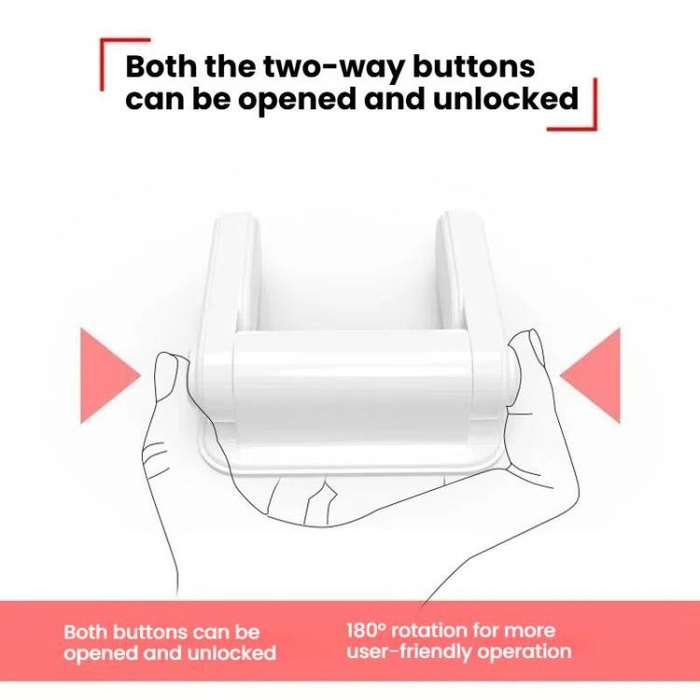 Children Security Lock Anti-Opening Anti-Pet Dogs Cats Open Cabinet Drawer Window Door Lock(White)