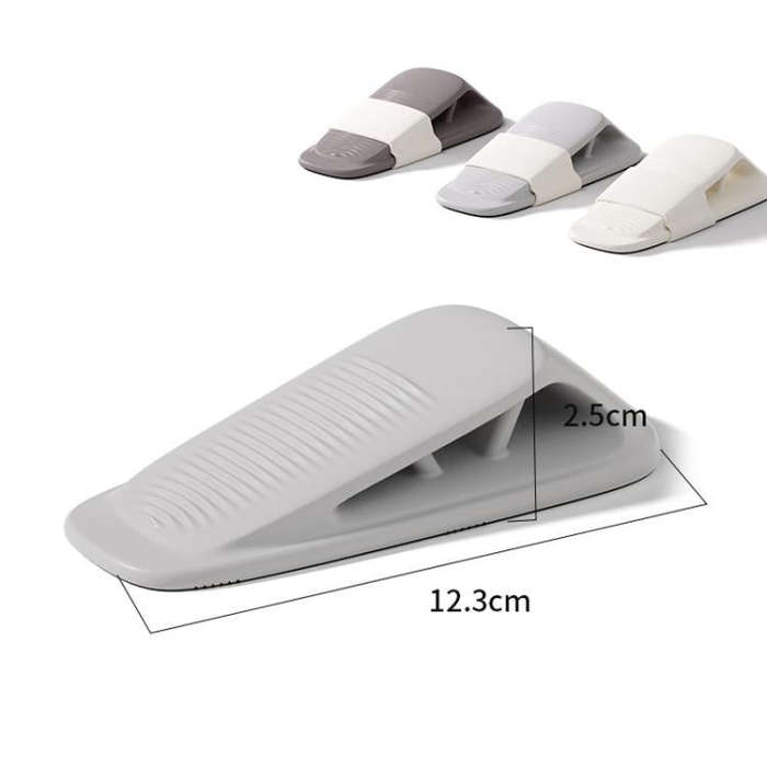 Silicone Door Stopper Anti-collision Household Door Stopper Free Punching Windproof Fixed Door Pl...