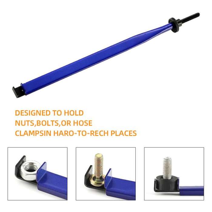 27cm Multifunctional Pipe And Hose Clamp Clamping Extension Wrench Tool For Fixing Nuts And Bolts