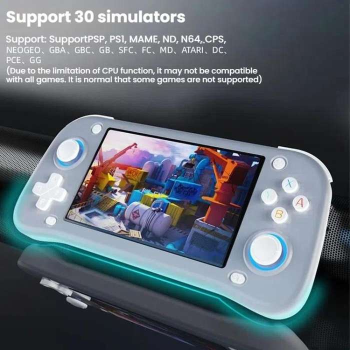 XF43 Retro Handheld Game Console Open Source 4.3 Inch Large Screen Gaming Video Players Console 6...