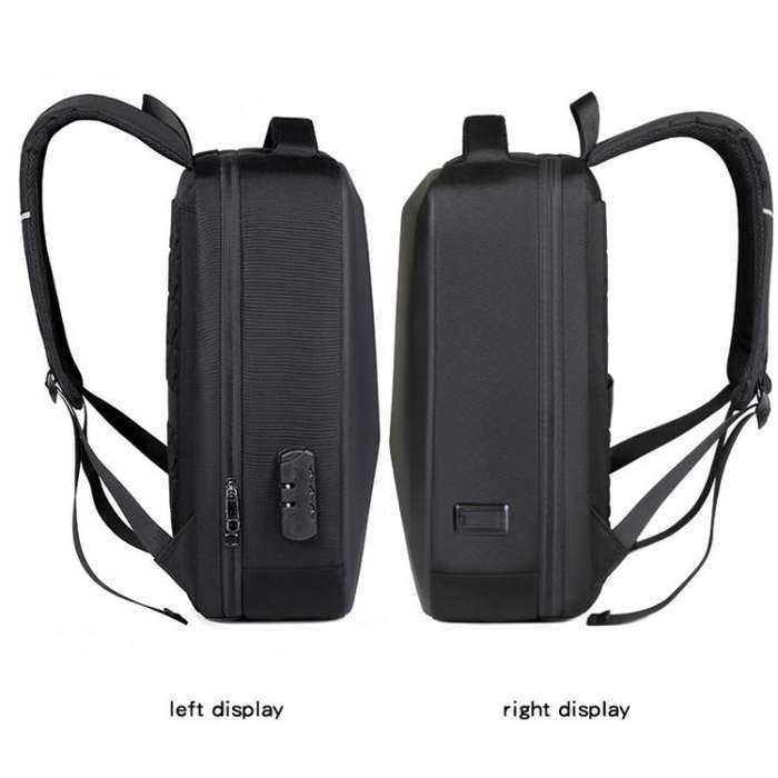 17.3-18 Inch Hard Shell Laptop Backpack with USB+Type-C Charging Ports Unisex Anti-Theft  Busines...