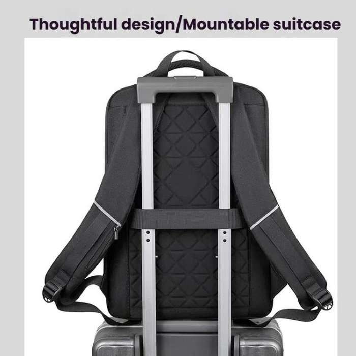 17.3-18 Inch Hard Shell Laptop Backpack with USB+Type-C Charging Ports Unisex Anti-Theft  Busines...