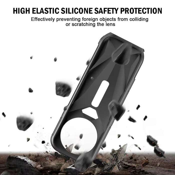 For Insta360 X5 Camera Silicone Case Body Cover Anti-dust and Stain-resistant Protective Shell(Bl...