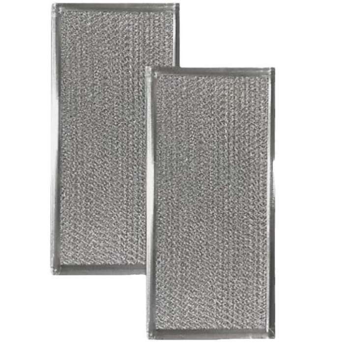 2pcs /Pack W10535950 Microwave Grease Filter Replacement Parts 11 X 6-1/4 Inch