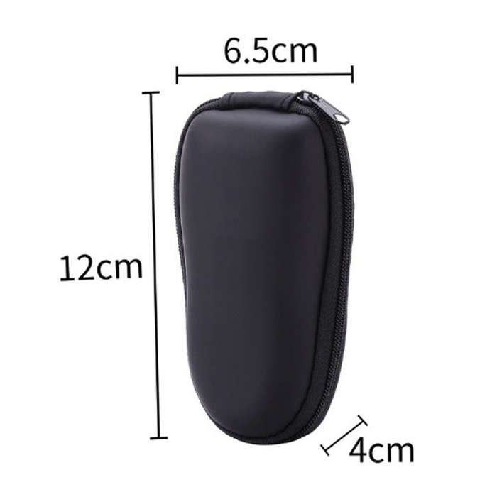 3pcs /Pack  For Philips Shaver Storage Bag Travel Case 4.7 x 2.4 Inch 12 x 6.5 x 4cm