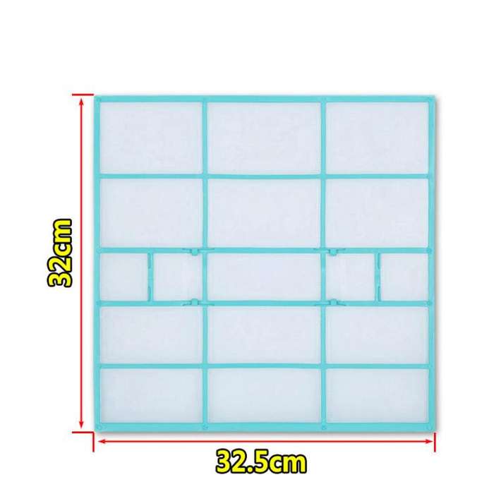 32.5x32cm Filter Mesh For Midea Air Conditioner Replacement 1/1.5/2 HP Wall-Mounted Indoor Units