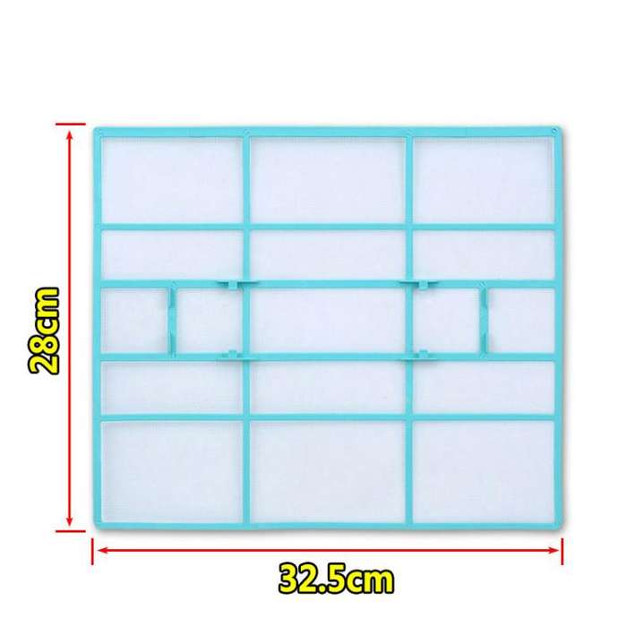 32.5x28cm Filter Mesh For Midea Air Conditioner Replacement 1/1.5/2 HP Wall-Mounted Indoor Units