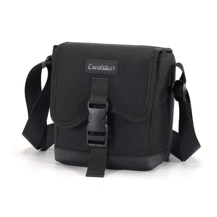 Cwatcun D186 Small Anti-scratch Lightweight Camera Shoulder Bag Camera Portable Crossbody Storage...