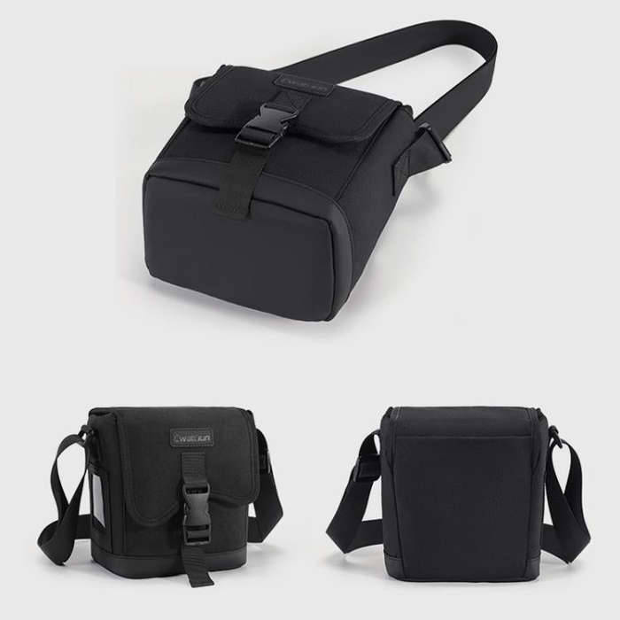 Cwatcun D186 Small Anti-scratch Lightweight Camera Shoulder Bag Camera Portable Crossbody Storage...