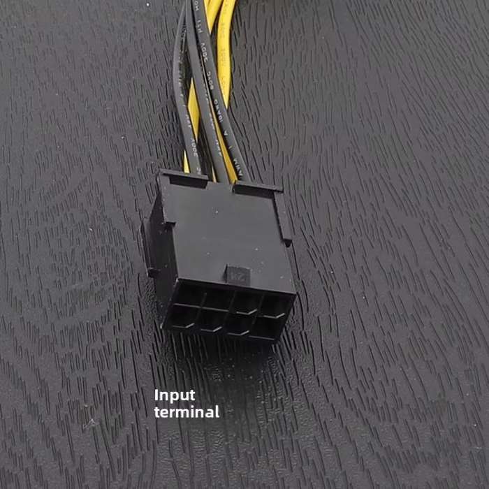 Graphics Card 8P To Big 4P 1 To 2 Graphics Card To Hard Disk Drive Cable Hard Disk Drive Power Cable